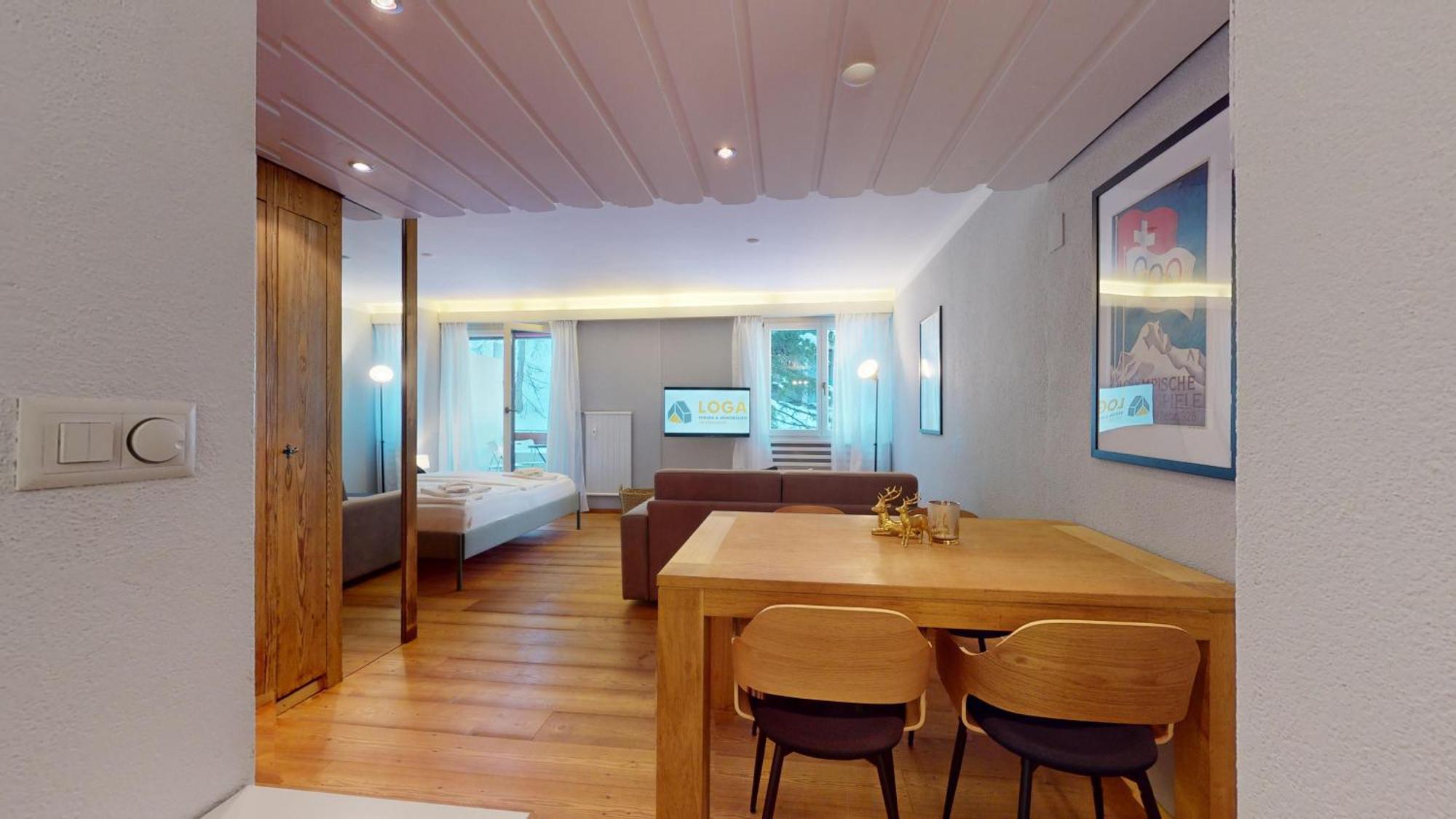 Abitaziun Residence 10A - St Moritz Eksteriør billede