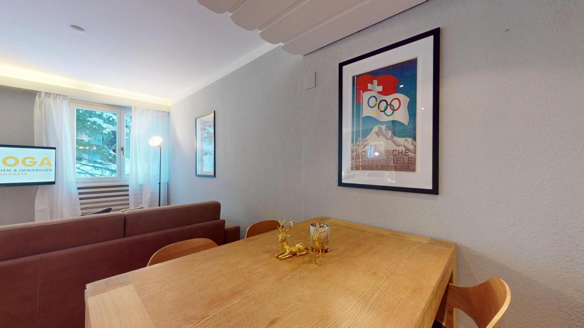 Abitaziun Residence 10A - St Moritz Eksteriør billede